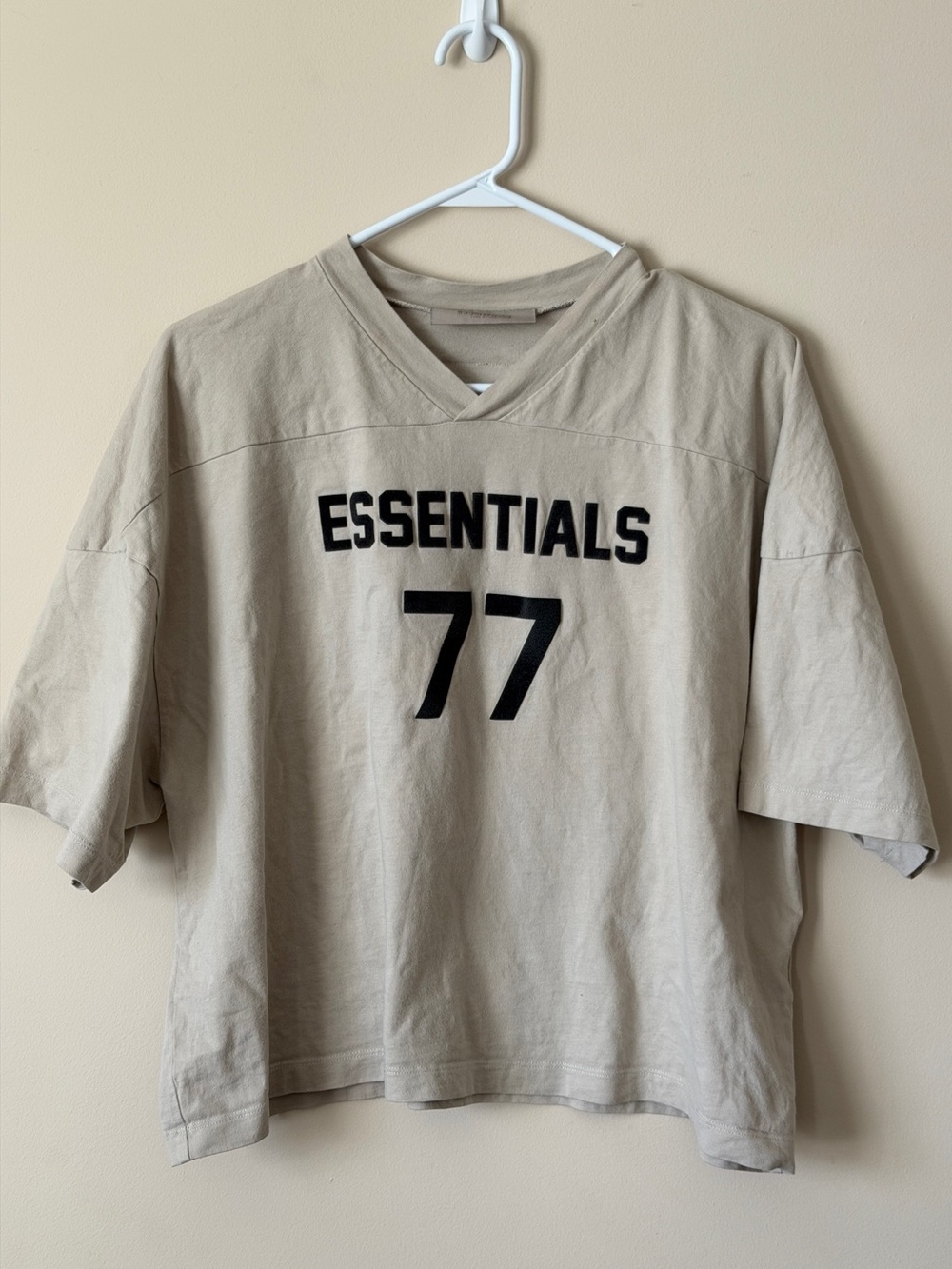 Essentials Fear of God 77 Football Tee